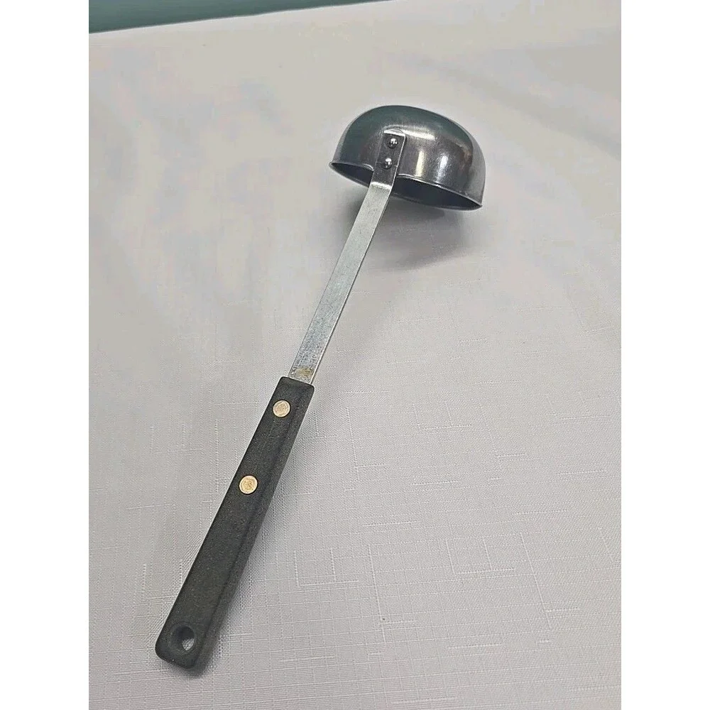 Vintage EKCO FORGE Stainless Steel Soup Ladle MADE IN USA